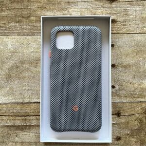 Google Pixel‎ 4 Fabric Case Sorta Smoky Grey GA01281 Official Protective Cover